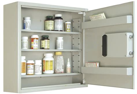 residential locking medicine cabinet